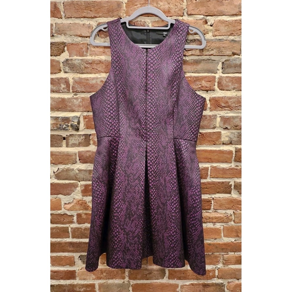Revolve x Tibi Cobra Jacquard Sleeveless Cocktail Party A Line Dress Sz 10